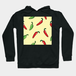 Red and Green Chili Peppers Hoodie